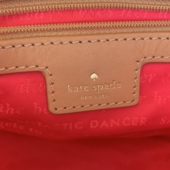 *LIKE NEW* Kate Spade Palm Fronds Print Tote - Picture 5 of 17